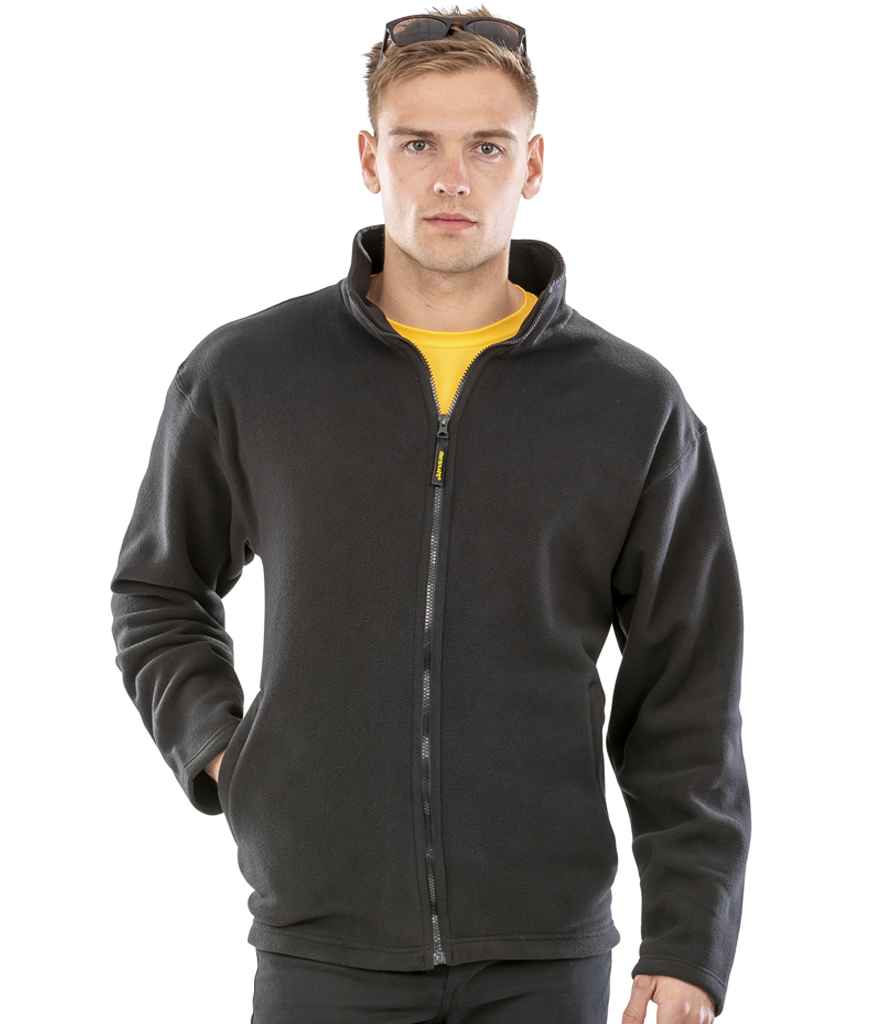 Result Horizon High Grade Micro Fleece Jacket - Black (RS115M)