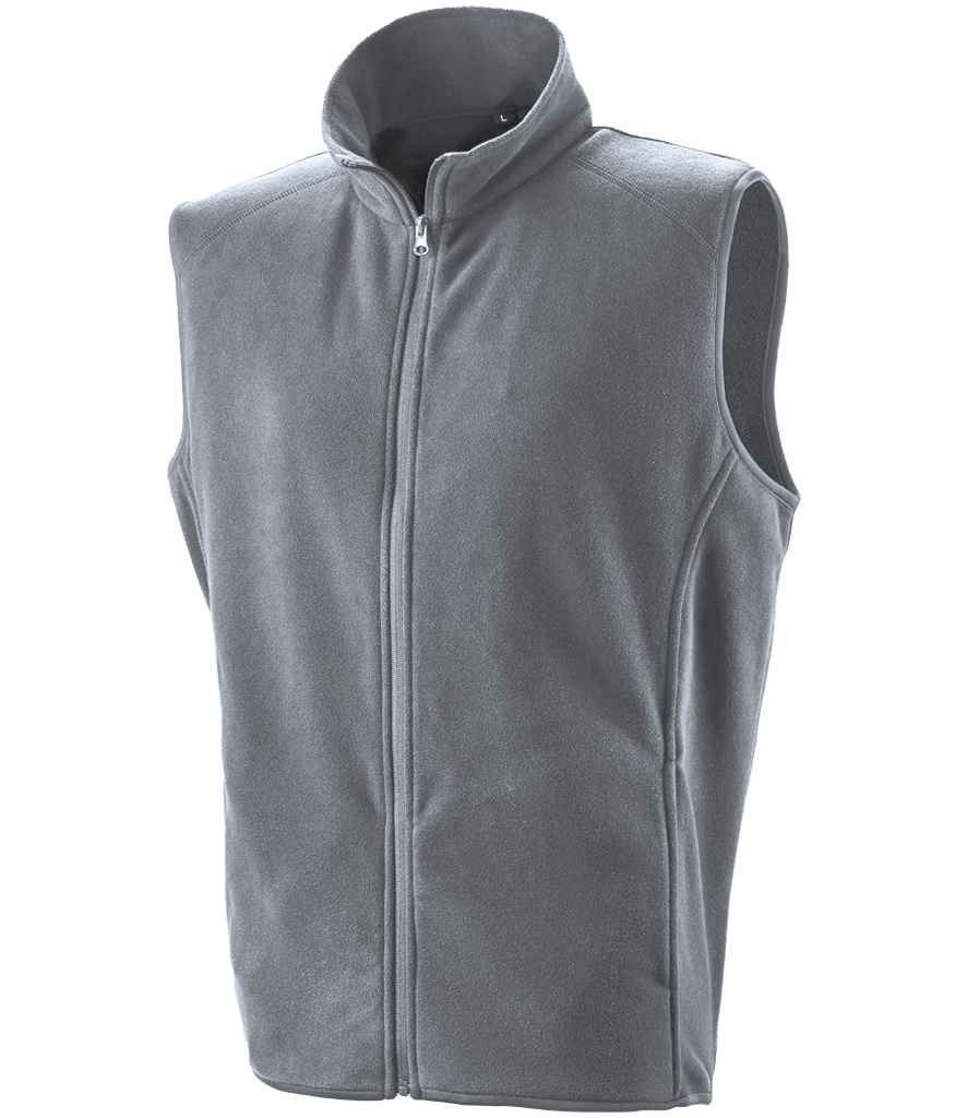 Result Core Micro Fleece Gilet - Charcoal (RS116)