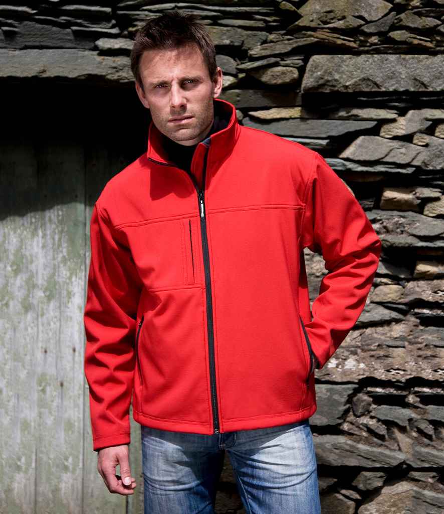 Result Classic Soft Shell Jacket - Red (RS121M)