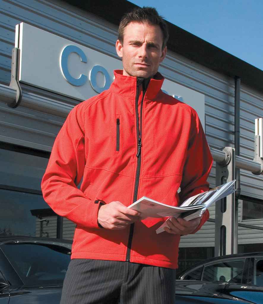 Result Base Layer Soft Shell Jacket - Red (RS128M)