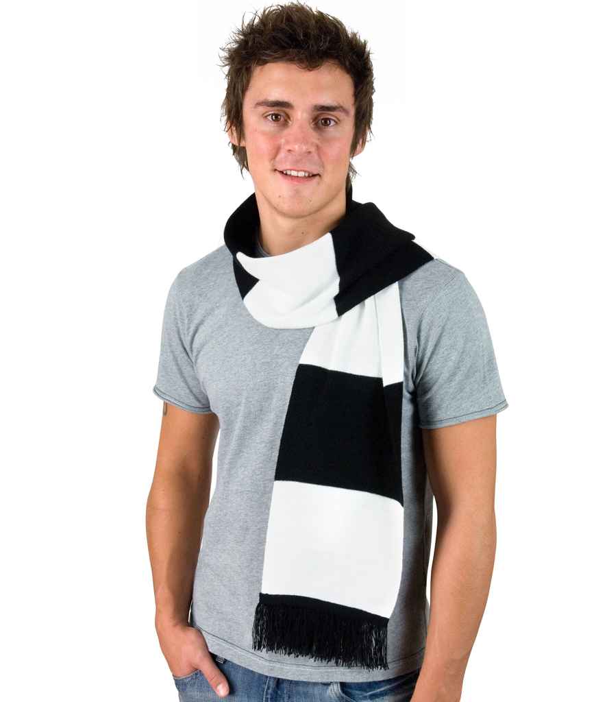 Result Team Scarf - Black/White (RS146)