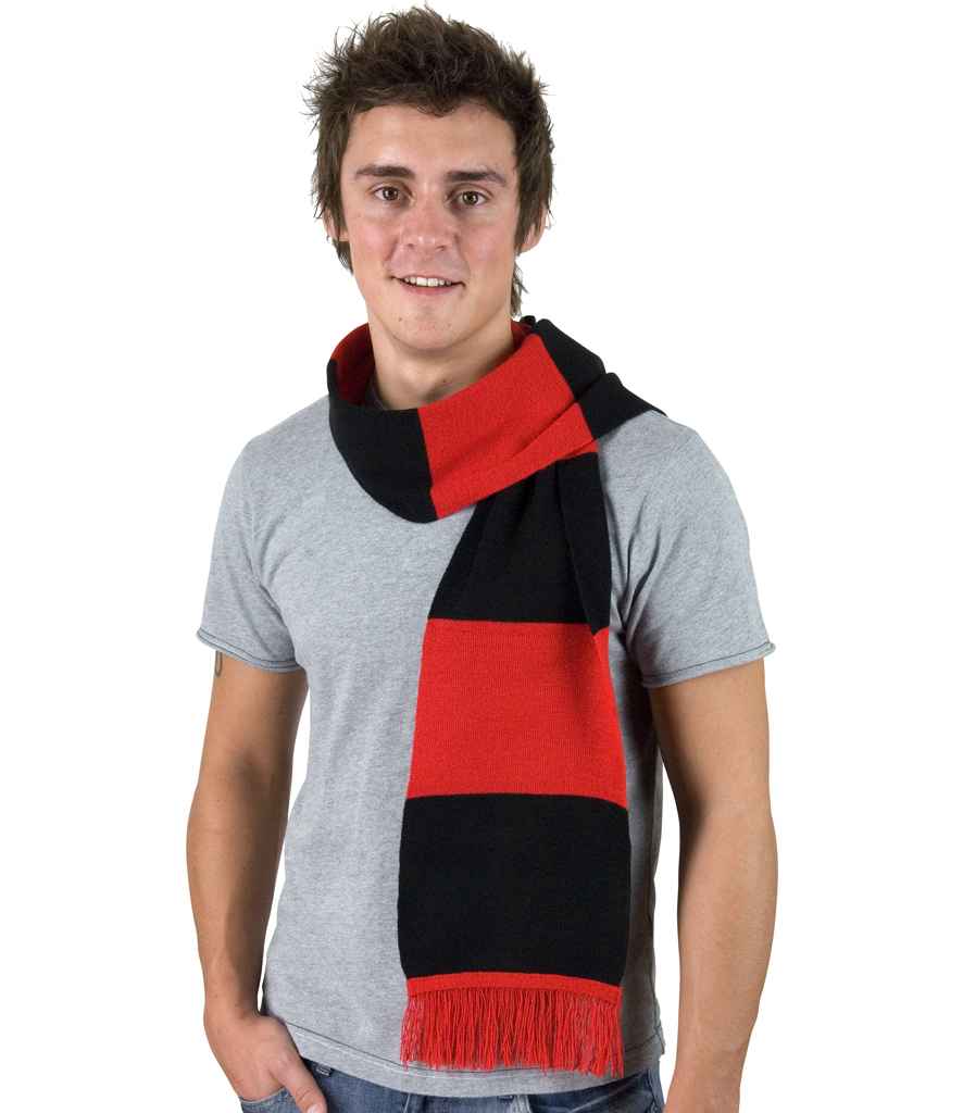 Result Team Scarf - Red/Black (RS146)