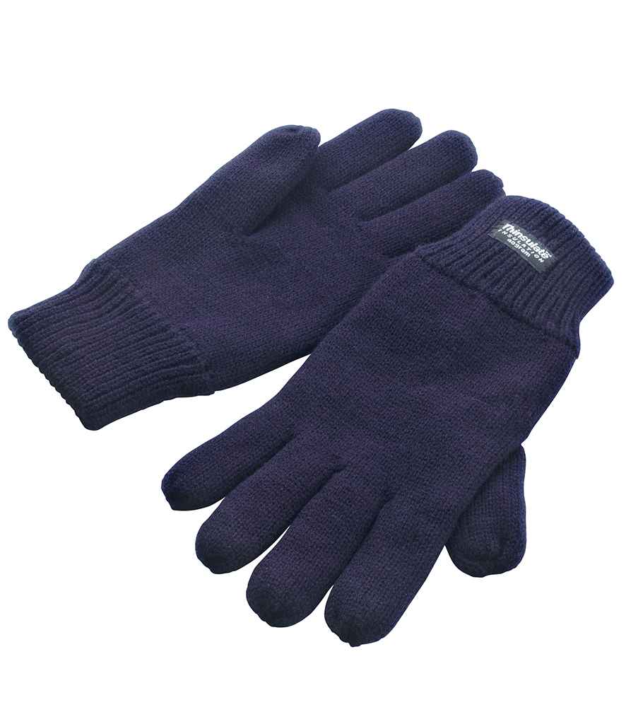 Result Classic Lined Thinsulate™ Gloves - Navy (RS147)