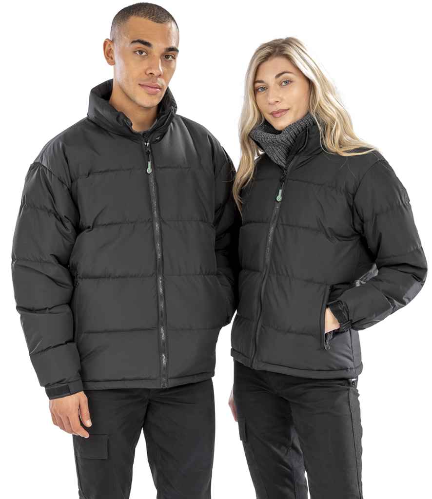 Result Urban Holkham Down Feel Jacket - Black (RS181M)