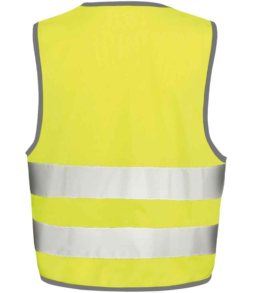 Result Core Kids Hi-Vis Safety Vest - Fluorescent Yellow (RS200B)