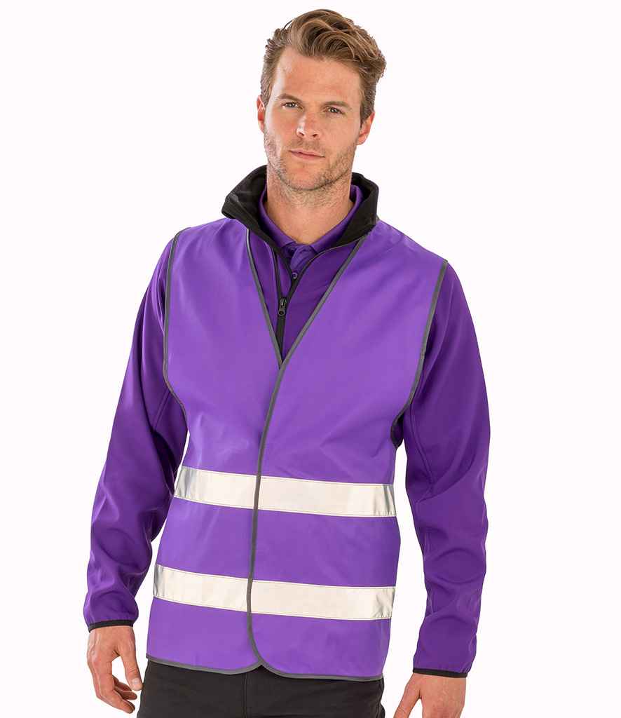 Result Core Enhanced Vis Vest - Purple (RS200E)