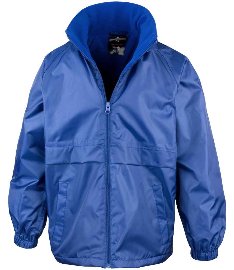 Result Core Kids Micro Fleece Lined Jacket - Royal Blue (RS203B)