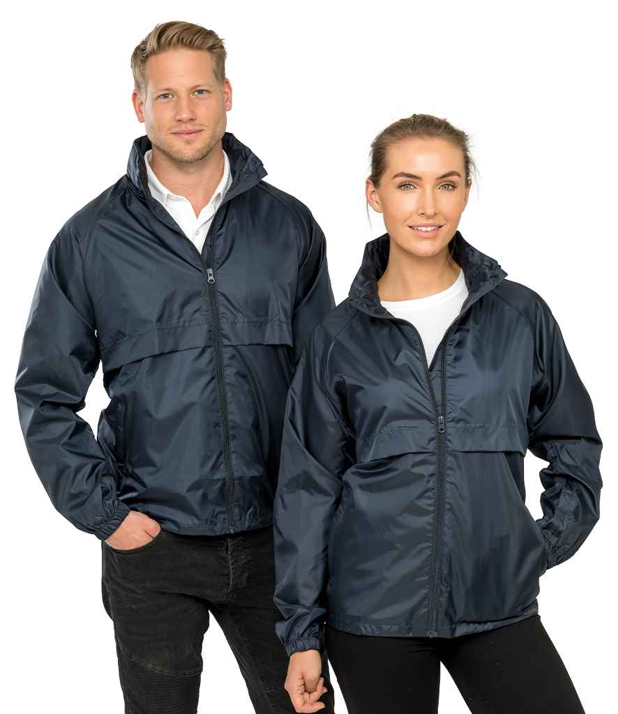 Result Core Lightweight Lined Waterproof Jacket - Navy (RS205)