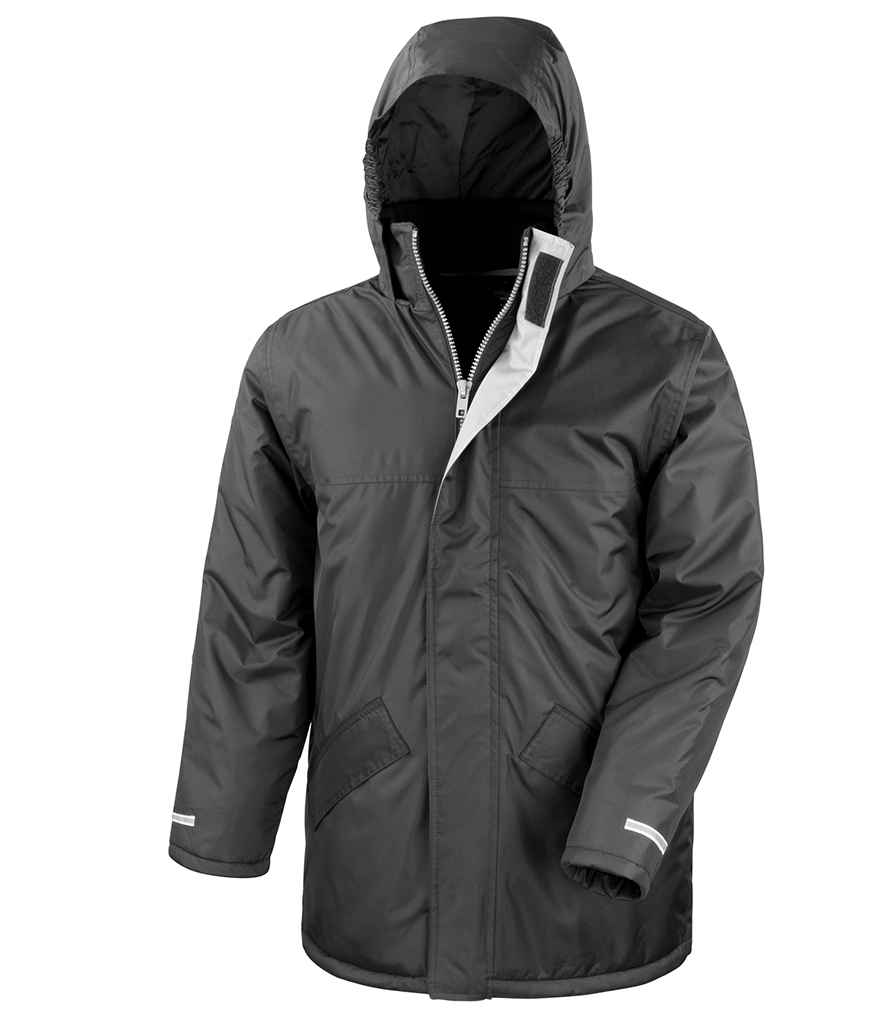Result Core Winter Parka Jacket - Black (RS207)
