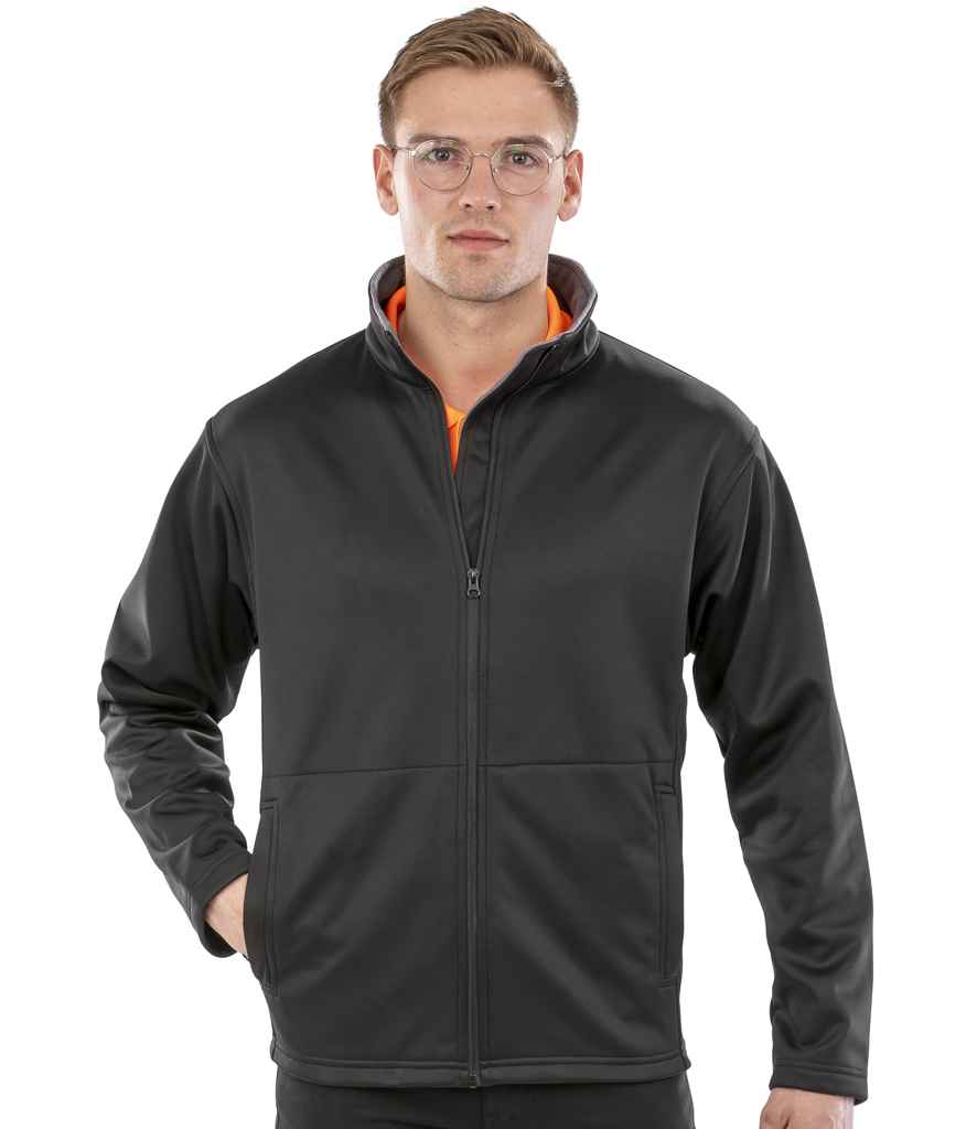 Result Core Soft Shell Jacket - Black (RS209M)