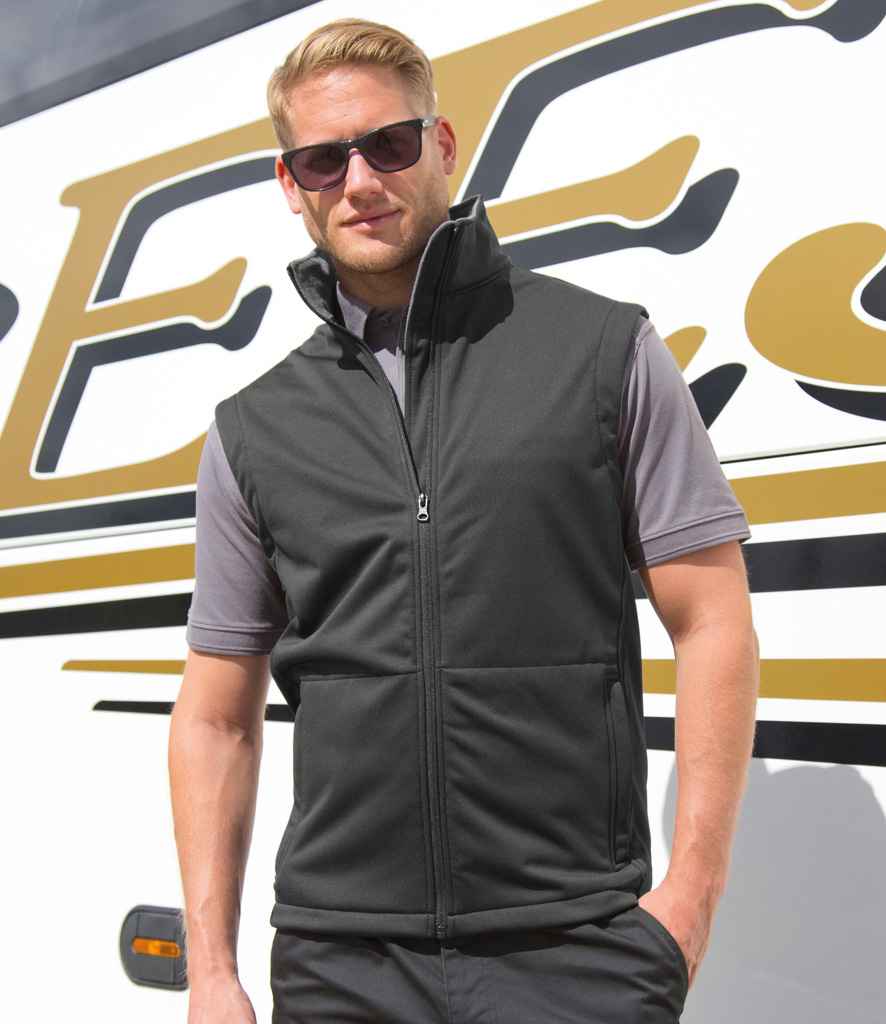 Result Core Soft Shell Bodywarmer - Black (RS214)