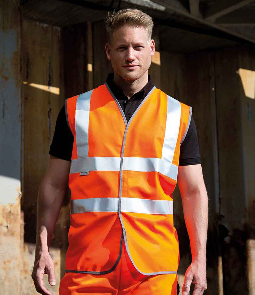 Result Safe-Guard Hi-Vis Vest - Orange (RS21)
