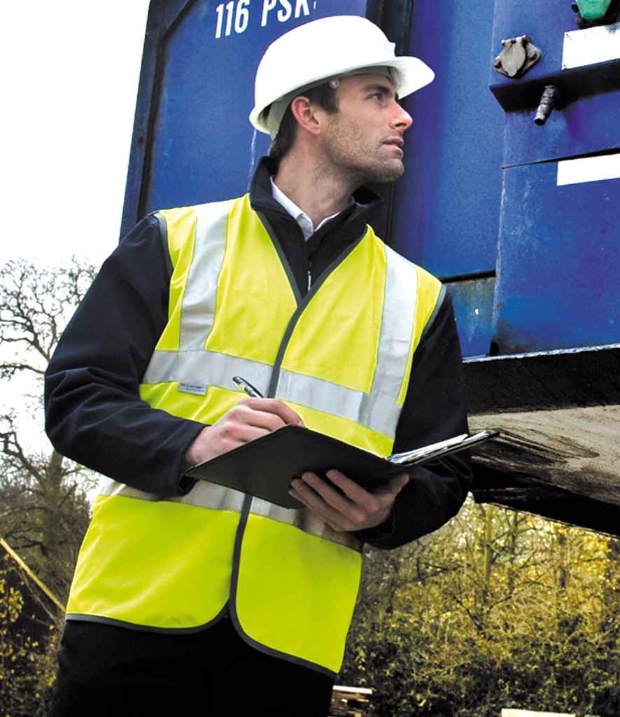 Result Safe-Guard Hi-Vis Vest - Yellow (RS21)