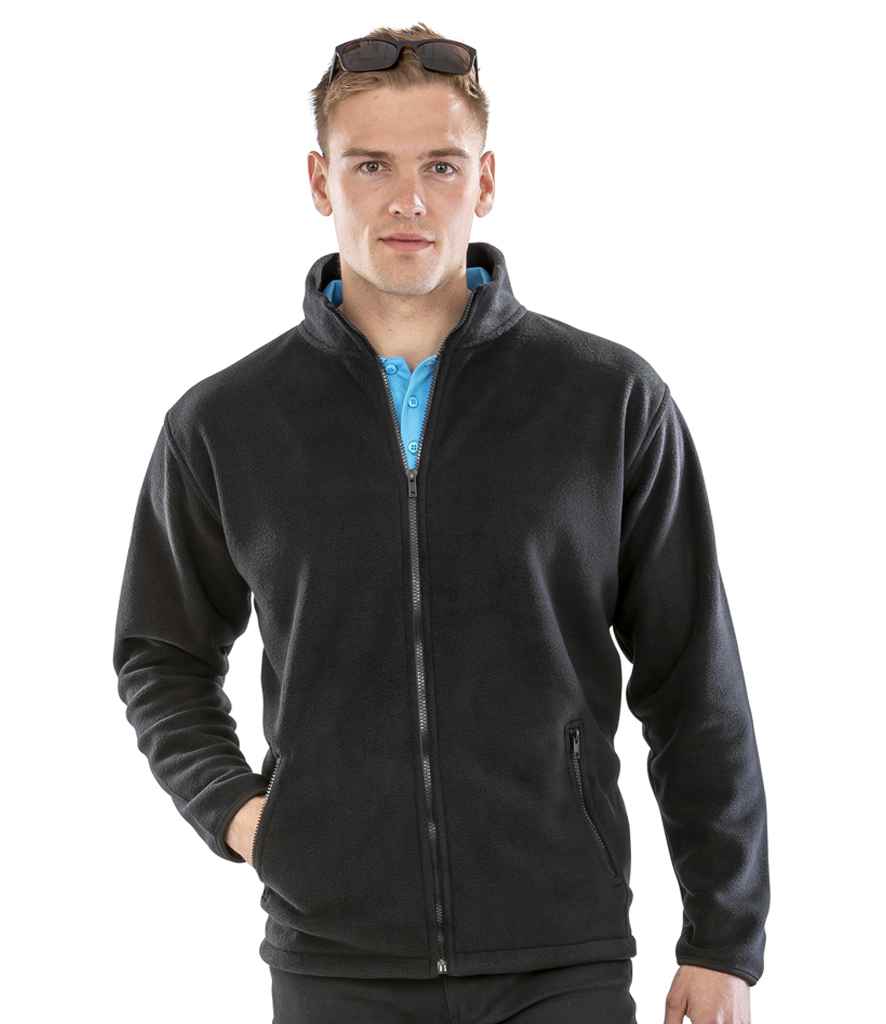 Result Core Norse Outdoor Fleece Jacket - Black (RS220M)