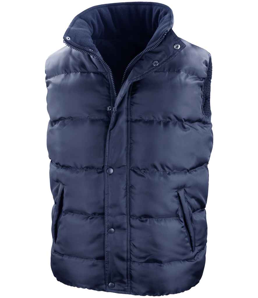 Result Core Nova Lux Padded Bodywarmer - Navy (RS223)