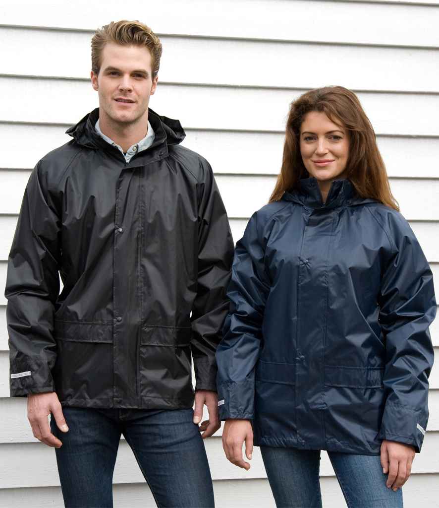 Result Core Waterproof Over Jacket - Black (RS227)