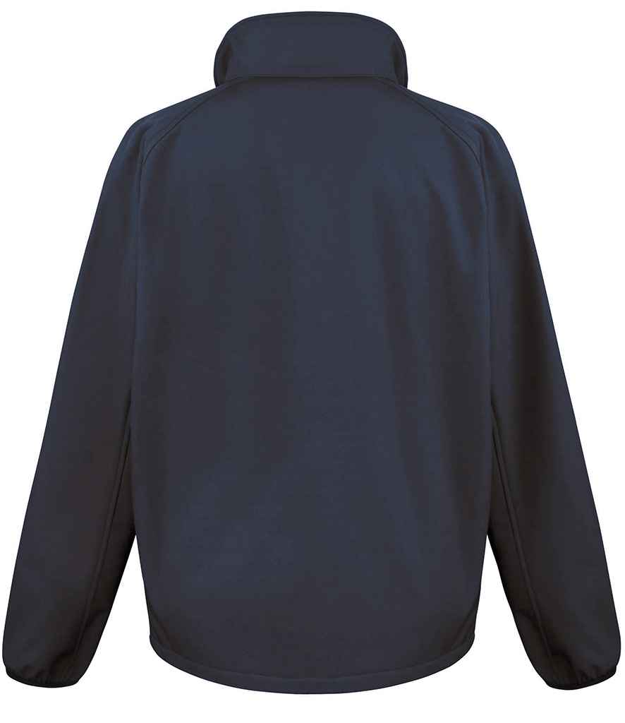 Result Core Printable Soft Shell Jacket - Navy/Navy (RS231M)
