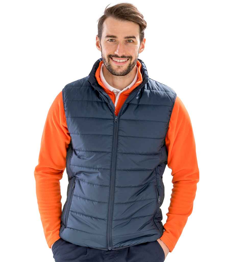 Result Genuine Recycled Promo Padded Bodywarmer - Navy (RS244)