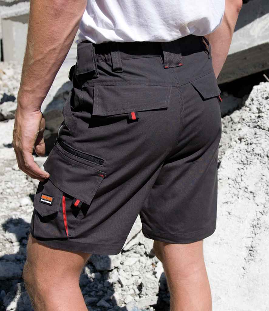 Result Work-Guard Technical Shorts - Grey/Black (RS311)