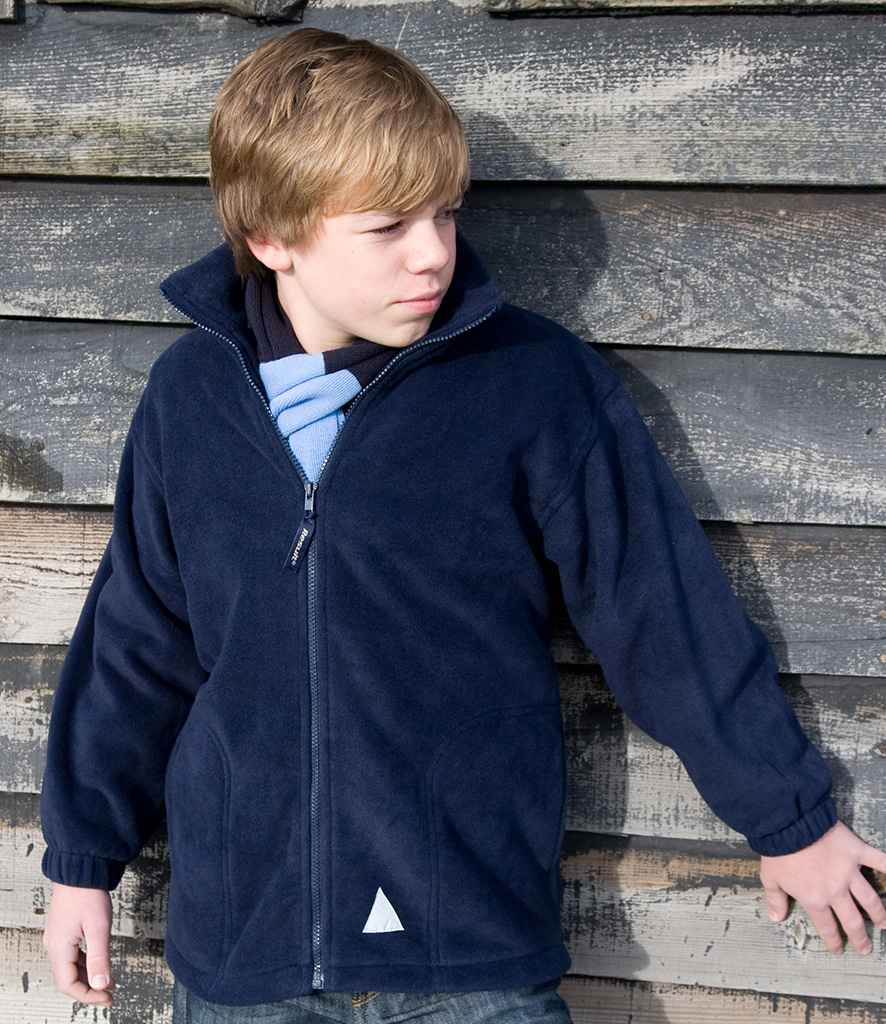 Result Kids/Youths Polartherm™ Fleece Jacket - Navy (RS36B)
