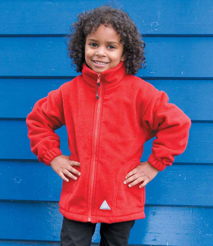 Result Kids/Youths Polartherm™ Fleece Jacket - Red (RS36B)