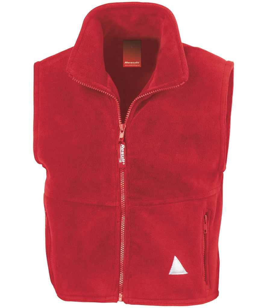 Result Kids/Youths Polartherm™ Fleece Bodywarmer - Red (RS37B)