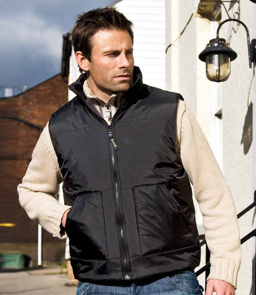 Result Fleece Lined Bodywarmer - Black (RS44)