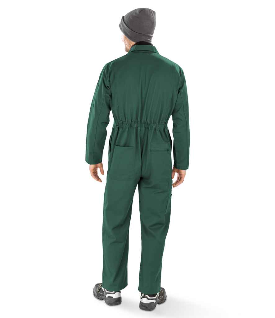 Result Genuine Recycled Action Overalls - Bottle Green (RS510)