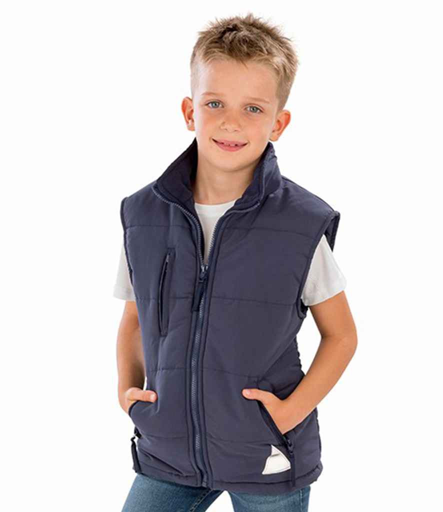 Result Kids Ultra Padded Bodywarmer - Navy (RS88B)