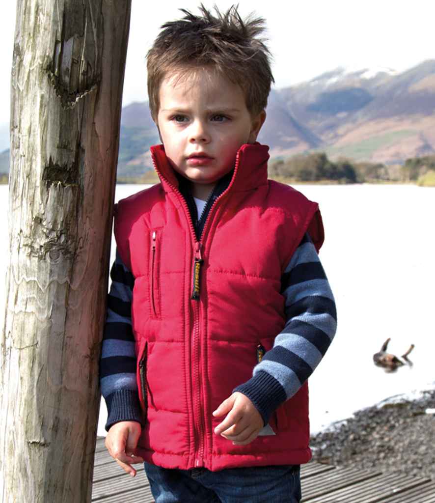 Result Kids Ultra Padded Bodywarmer - Red (RS88B)