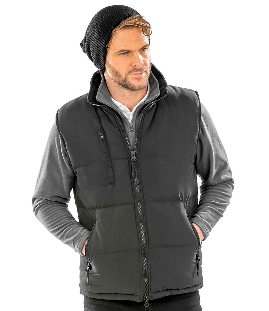 Result Ultra Padded Bodywarmer - Black (RS88)