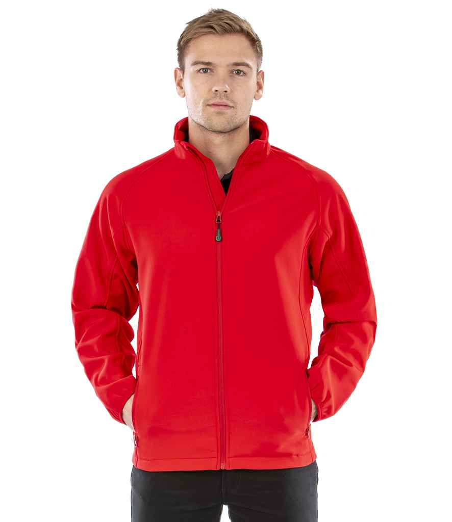 Result Genuine Recycled Printable Soft Shell Jacket - Red (RS901M)
