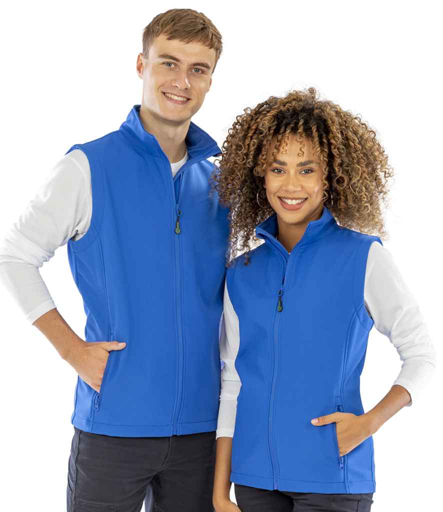 Result Genuine Recycled Ladies Printable Soft Shell Bodywarmer - Royal Blue (RS902F)