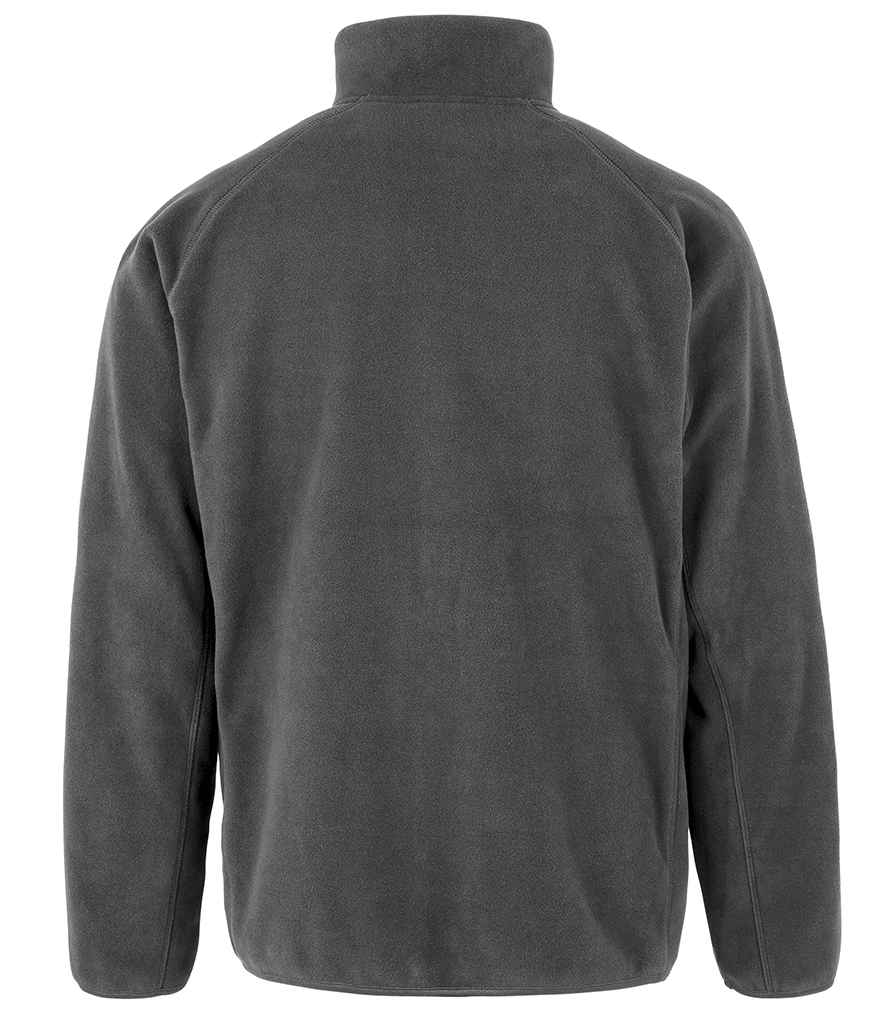 Result Genuine Recycled Zip Neck Micro Fleece - Grey (RS905)