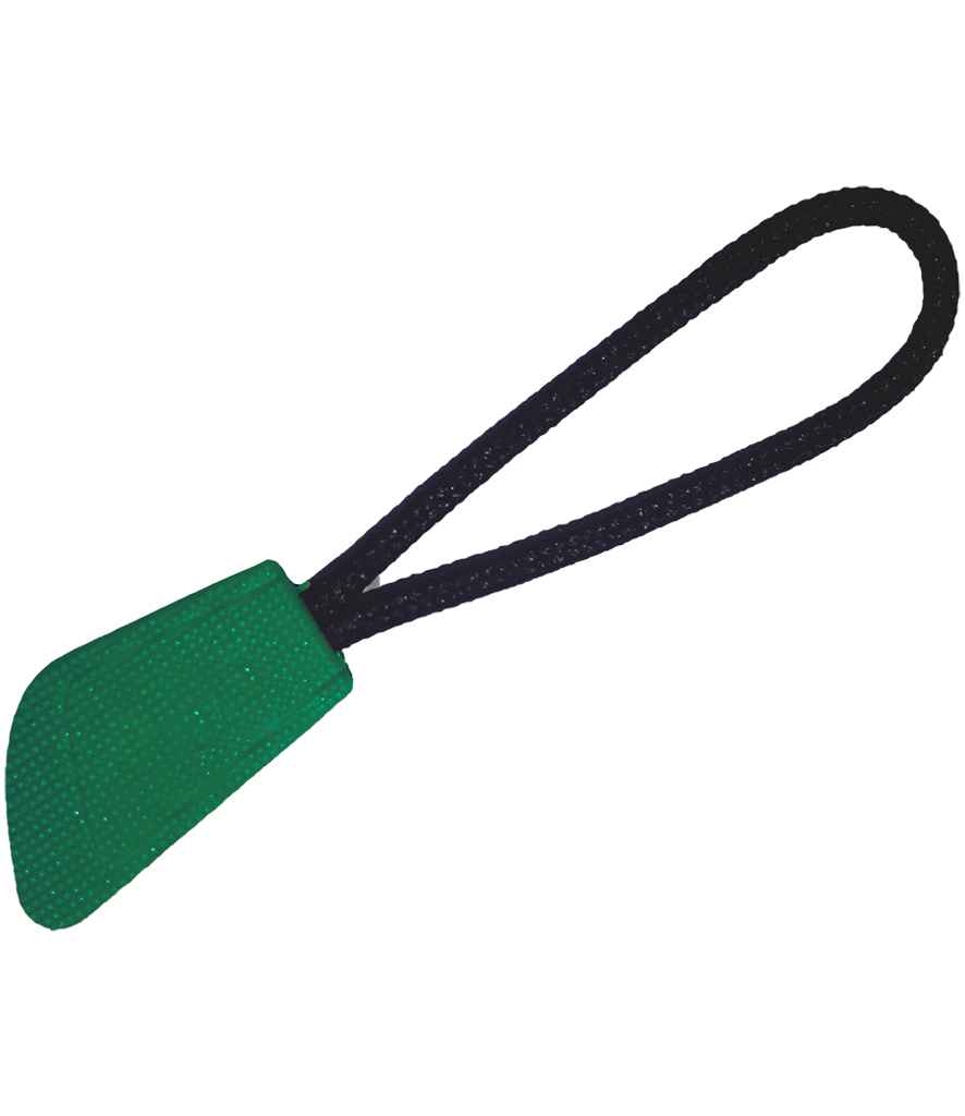 Result Interchangeable Zip Pulls - Kelly Green (RS93)