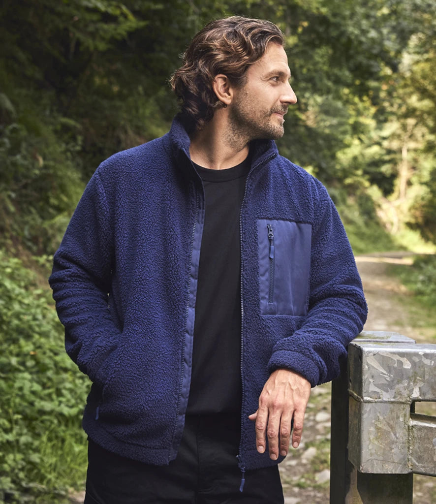 Ravine Unisex F/Z Borg Fleece - NAV (RV300)