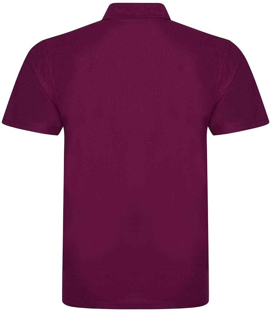 Pro RTX Pro Polyester Polo Shirt - Burgundy (RX105)
