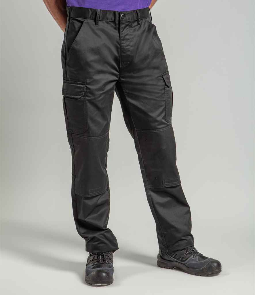 Pro RTX Pro Workwear Cargo Trousers - Black (RX600)