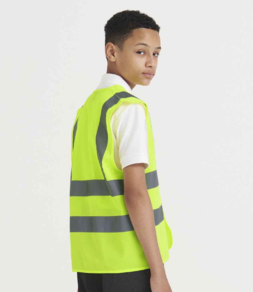 Pro RTX High Visibility Kids Waistcoat - Yellow (RX700B)