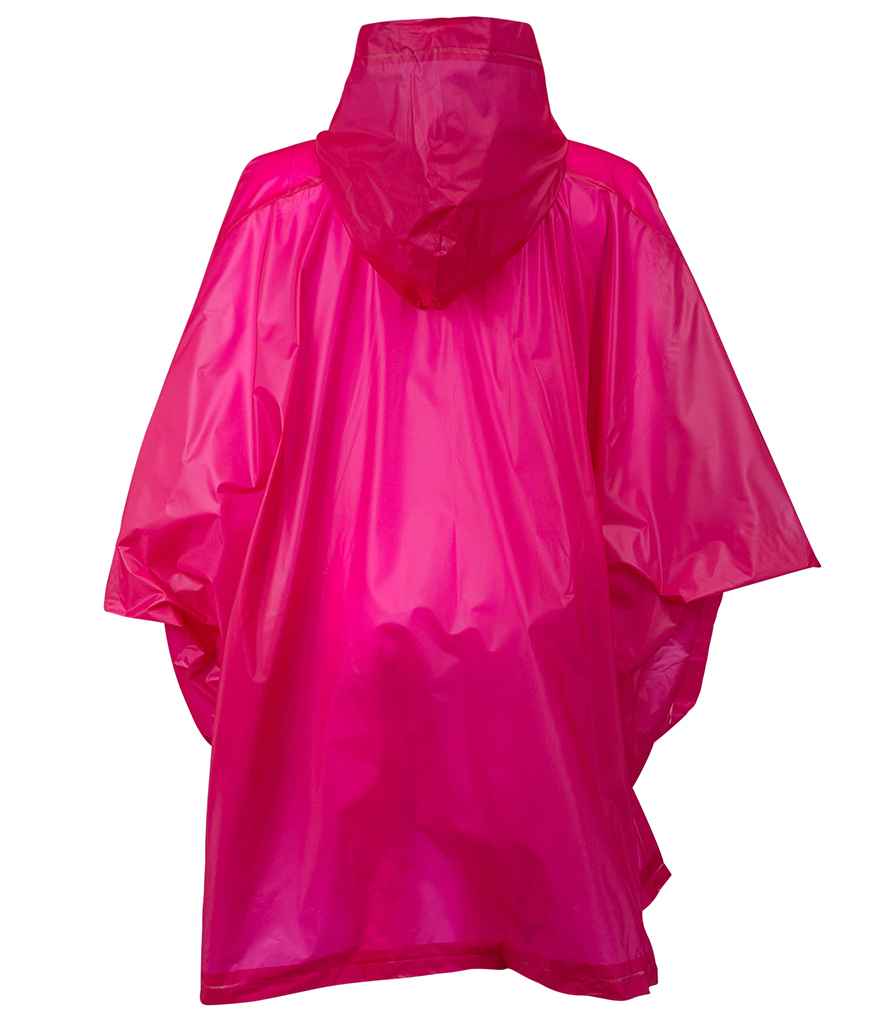 Splashmacs Rain Poncho - Fuchsia (SC10)