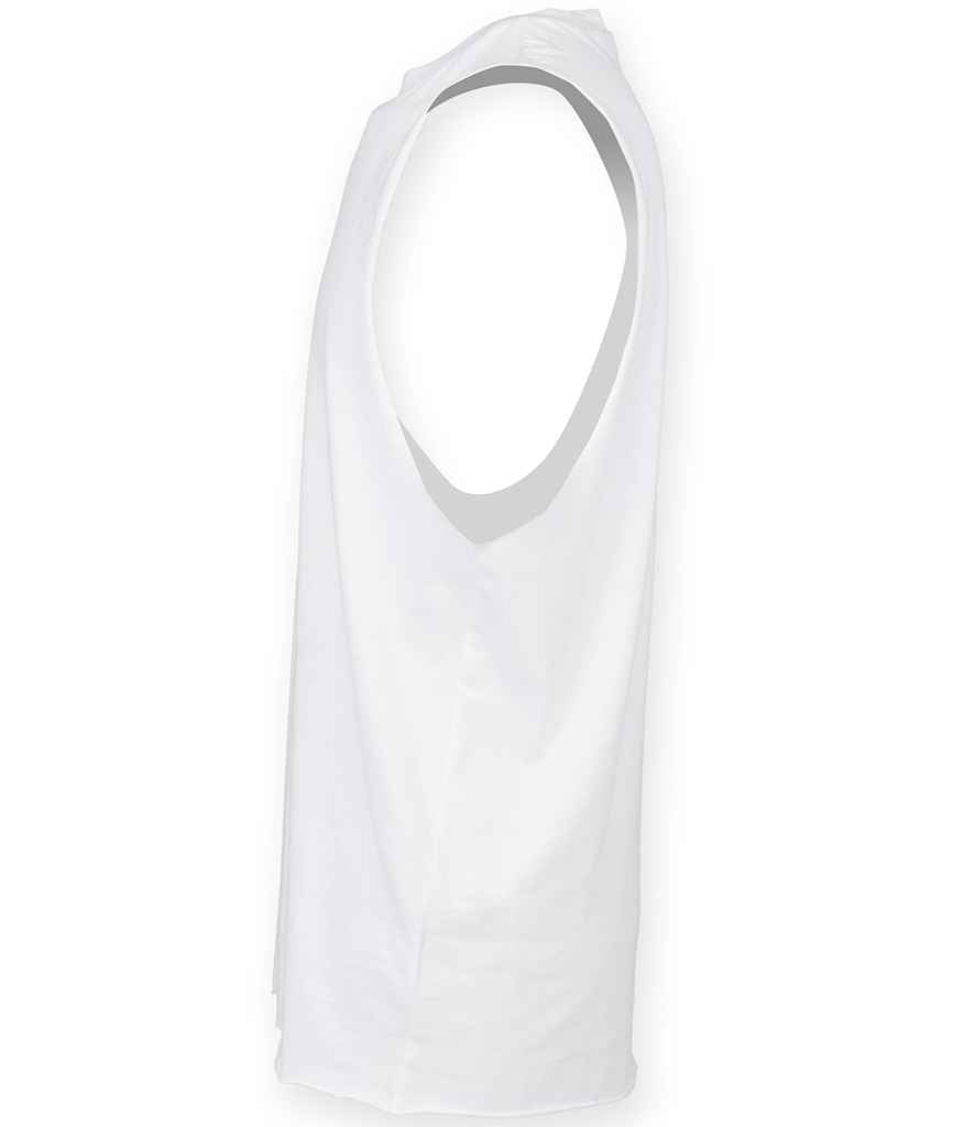 SF Clothing SF Clothing High Neck Vest - White (SF232)