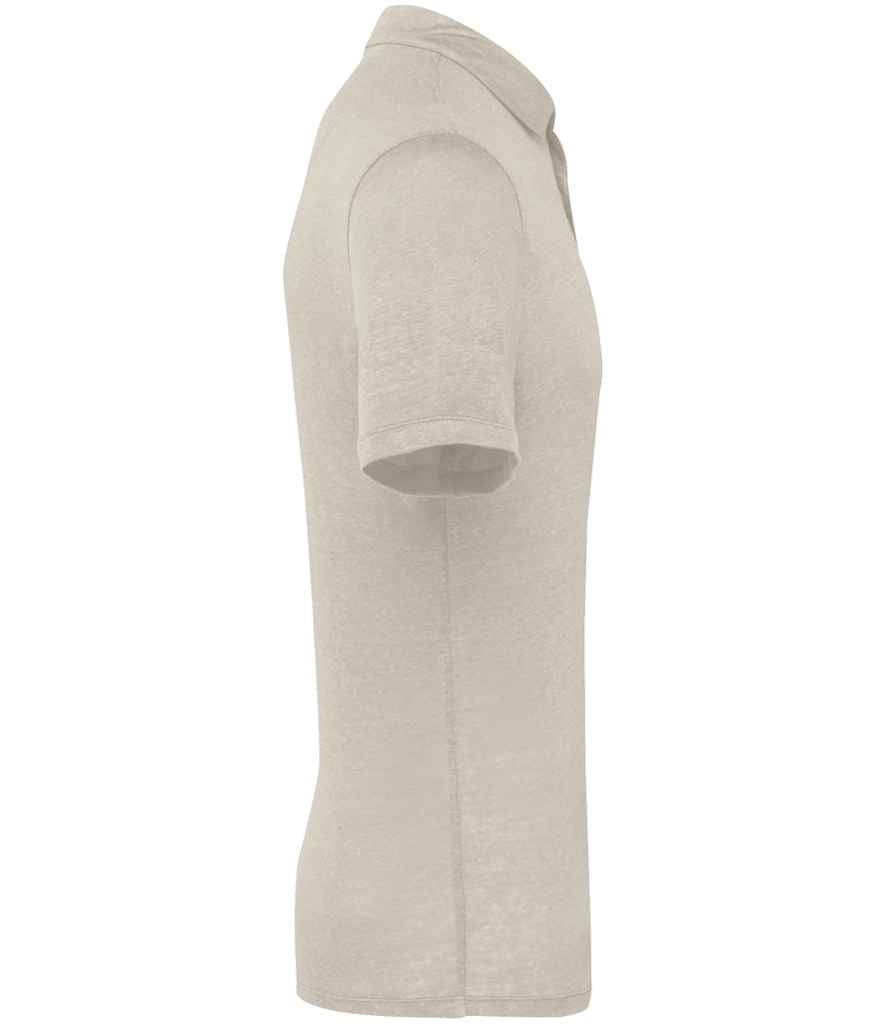 Spasso Spasso Knitted Linen Polo Shirt - Linen Sand (SP217)