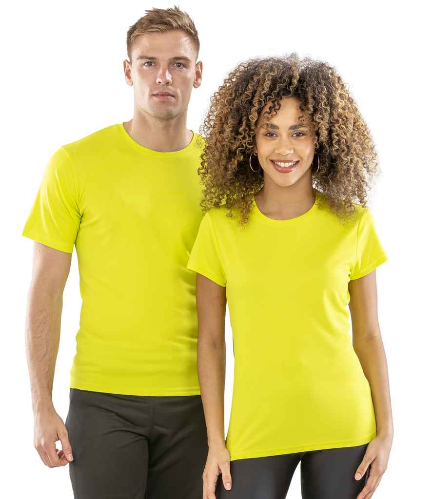Spiro Ladies Quick Dry Performance T-Shirt - Lime Green (SR253F)