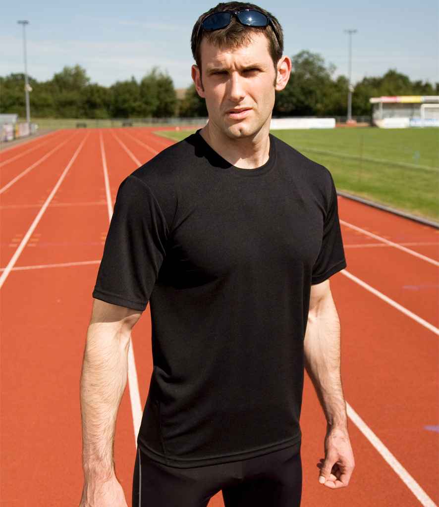 Spiro Quick Dry Performance T-Shirt - Black (SR253M)