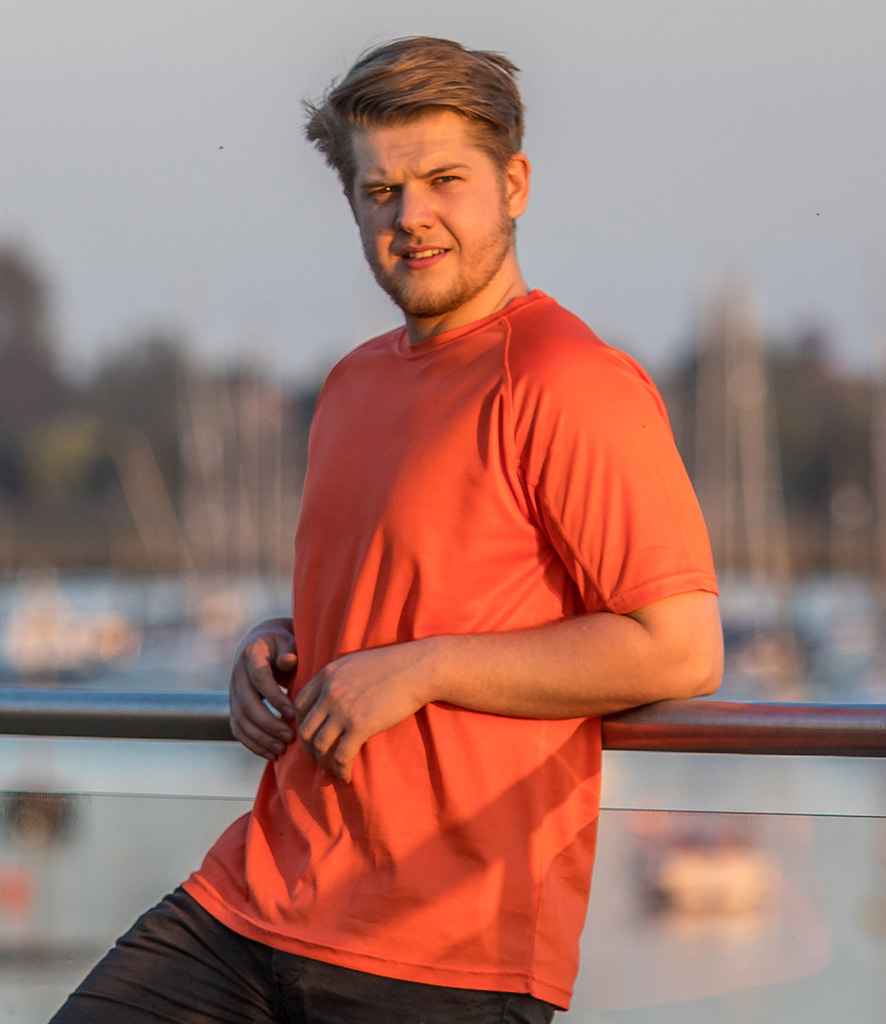 Spiro Impact Performance Aircool T-Shirt - Orange (SR287)