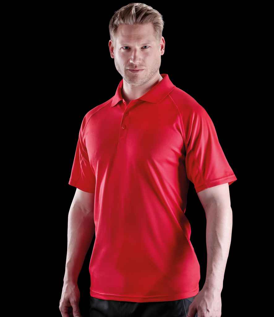 Spiro Impact Performance Aircool Polo Shirt - Red (SR288)