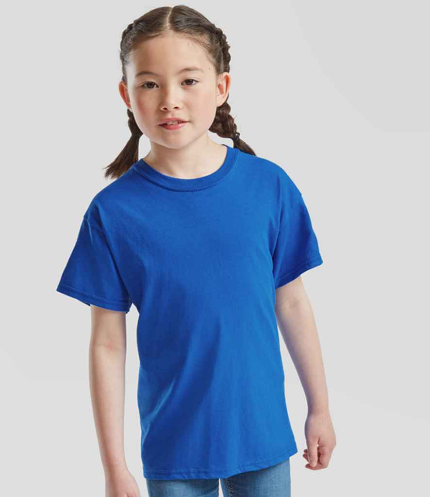 Fruit of the Loom Kids Original T-Shirt - Royal Blue (SS12B)
