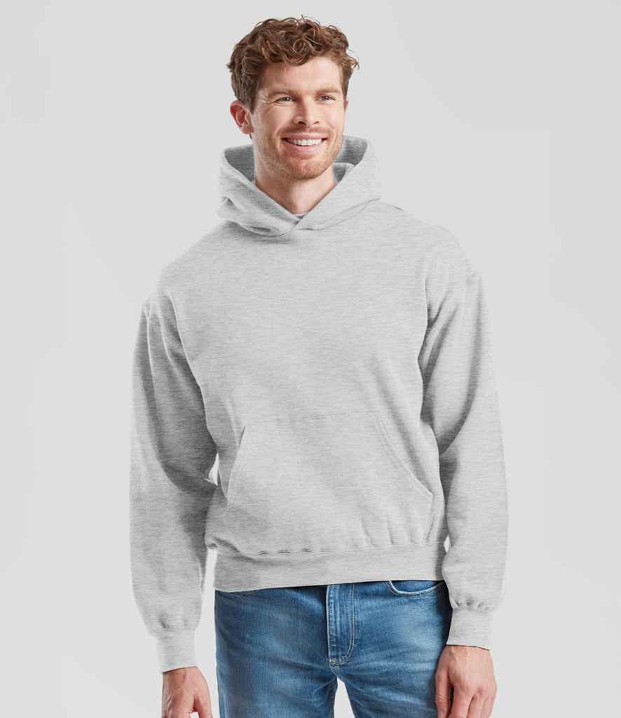 Fruit of the Loom Supercotton™ Hooded Sweatshirt - Athletic Heather (SS142)