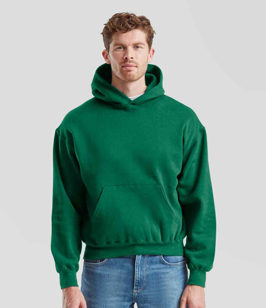 Fruit of the Loom Supercotton™ Hooded Sweatshirt - College Green (SS142)