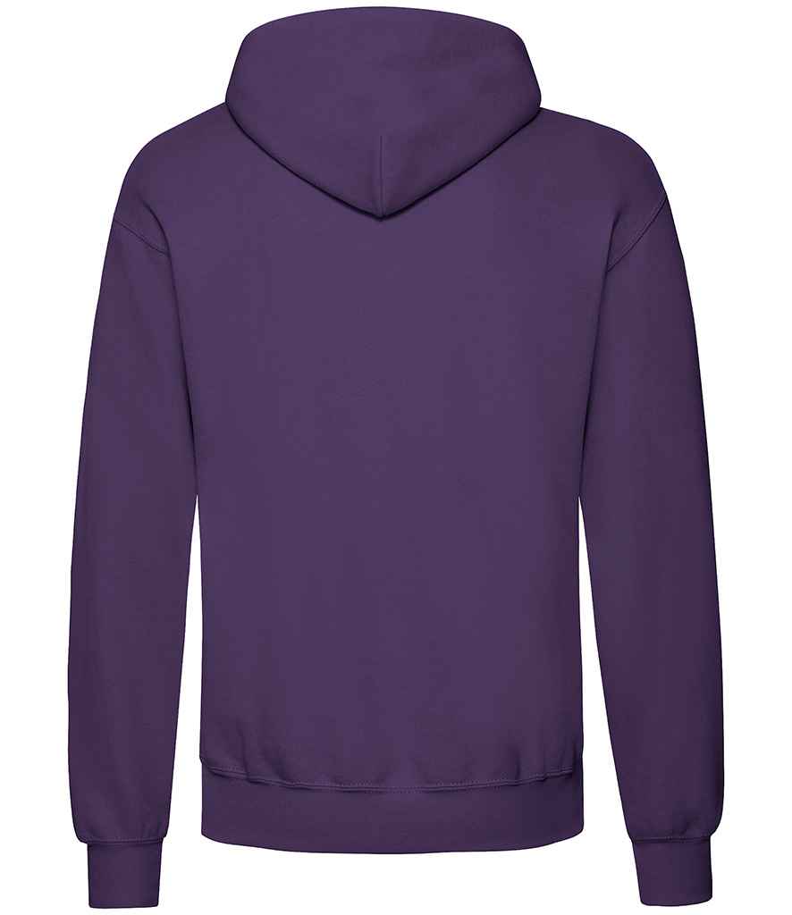 Fruit of the Loom Classic Hooded Sweatshirt - Purple (SS14)
